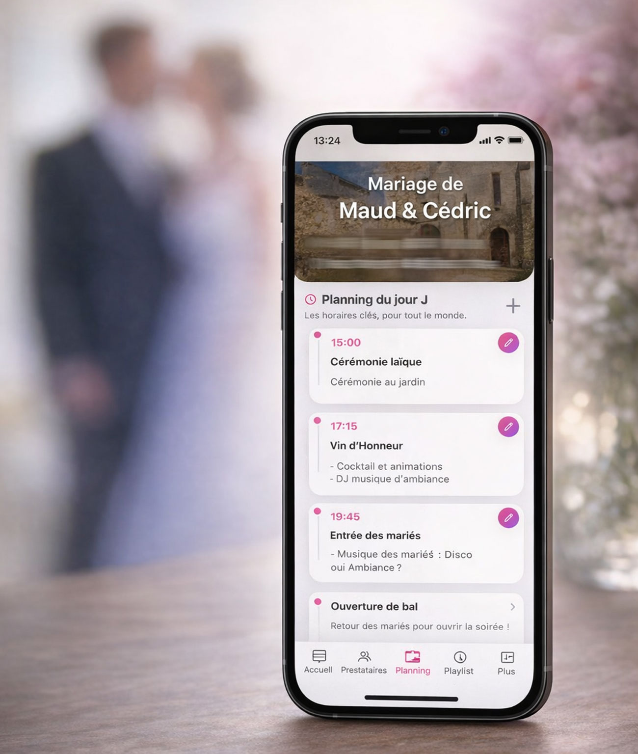 Espace mariés G'Live Event organisation mariage