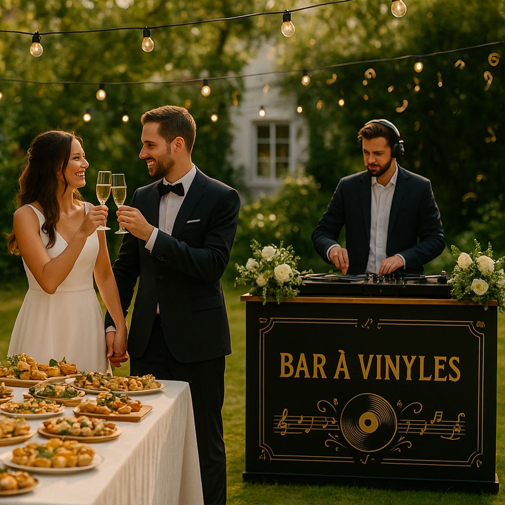 Bar à vinyles – option mariage