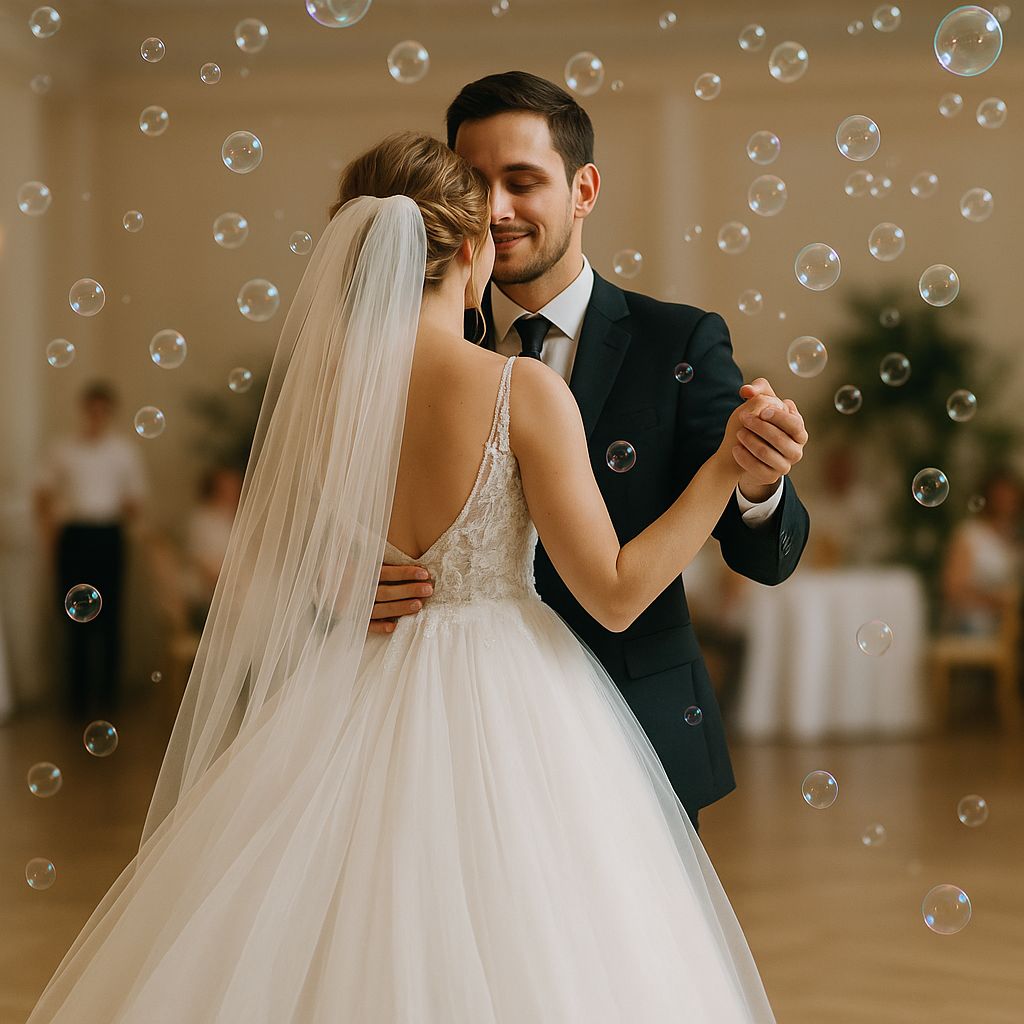 Machine à bulles – option mariage