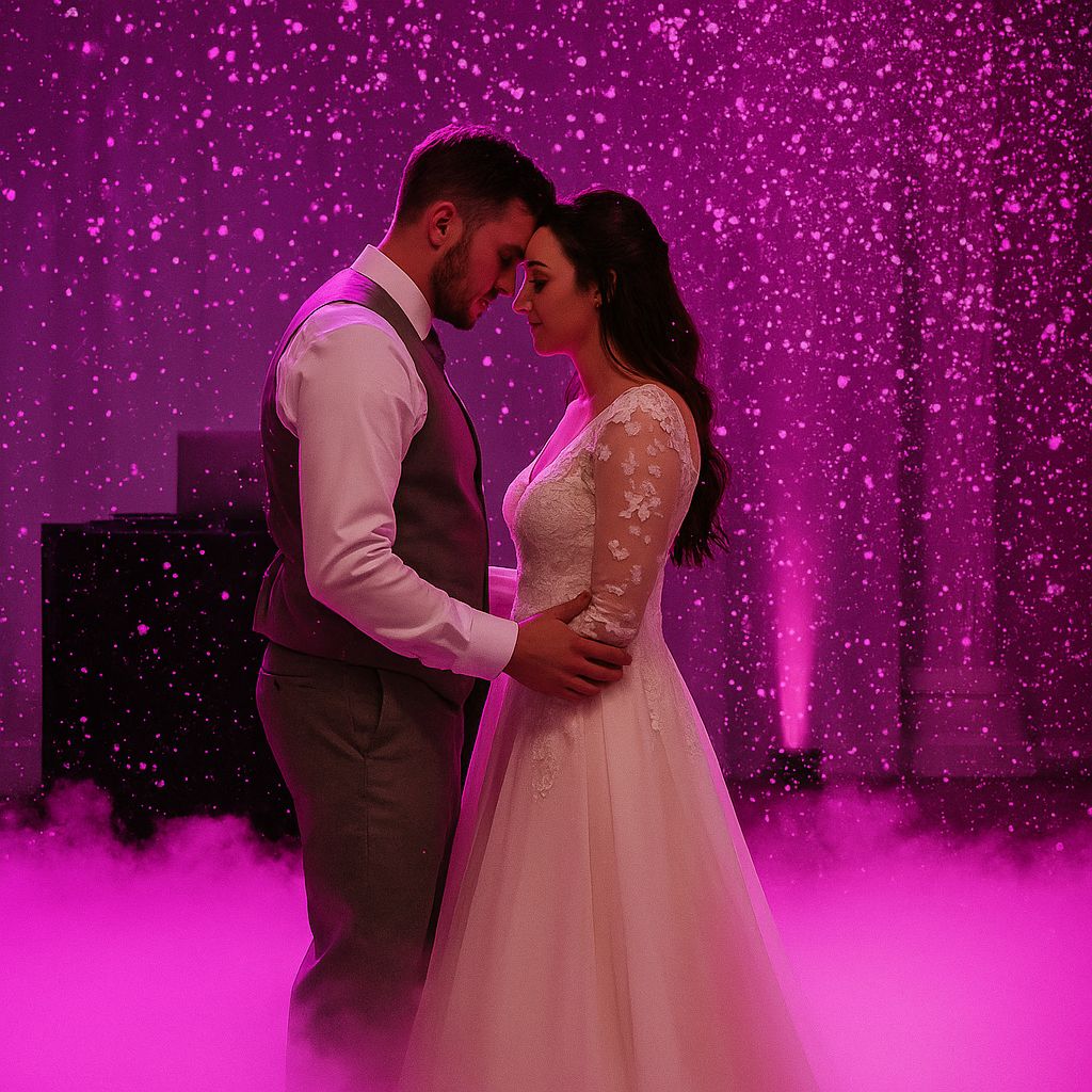 Machine à neige – option mariage
